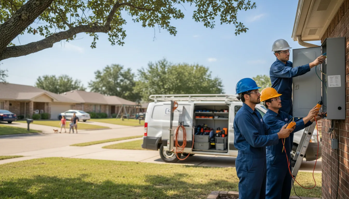 Certified electrician providing emergency electrical services in Louviers, CO